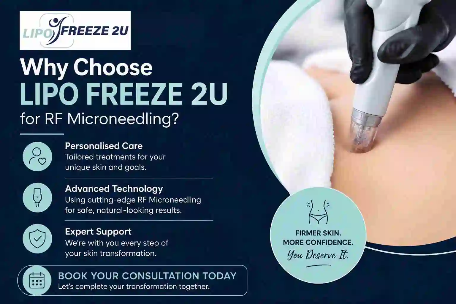 Why Choose LIPO FREEZE 2U for RF Microneedling Bradford-on-Avon?