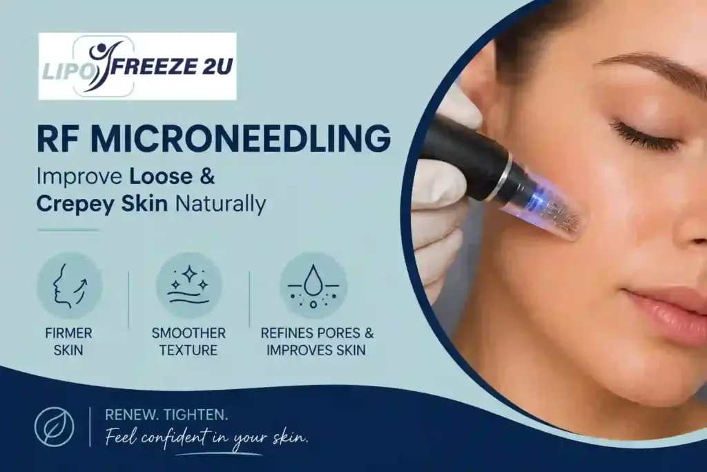 Can RF Microneedling Help Improve Loose and Crepey Skin Bradford-on-Avon?